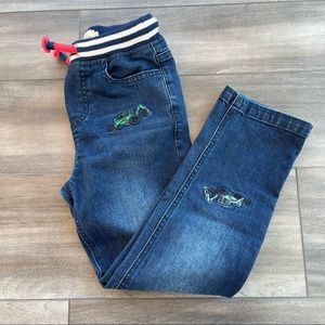 Mini Boden Construction Pull on Jeans 6 yr